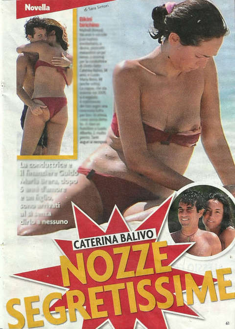 Caterina Balivo In Topless A Malindi Novella Leggo It