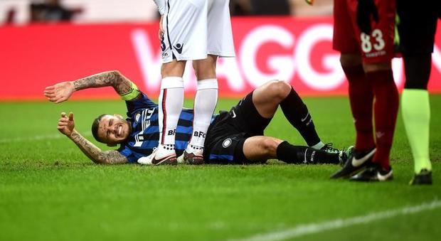 Inter Icardi Non Ci Sar Contro La Roma Distrazione Al Legamento