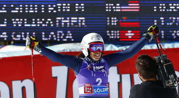 Sci A Soelden La Prima Festa Azzurra Brignone Trionfa Nel Gigante