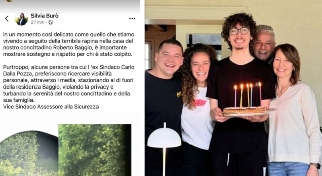 Roberto Baggio La Rabbia Dei Figli Dopo La Rapina L Ex Sindaco Cerca