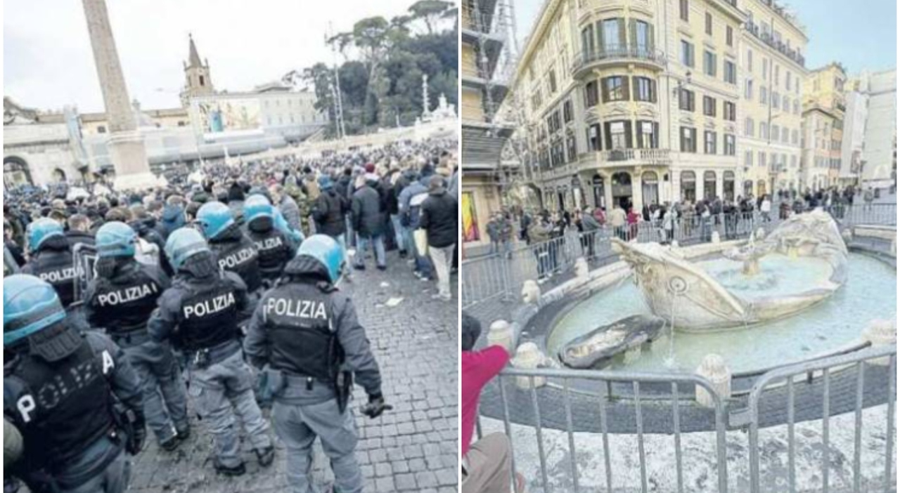 Roma Eintracht Domani All Olimpico Paura Ultras Recintata La