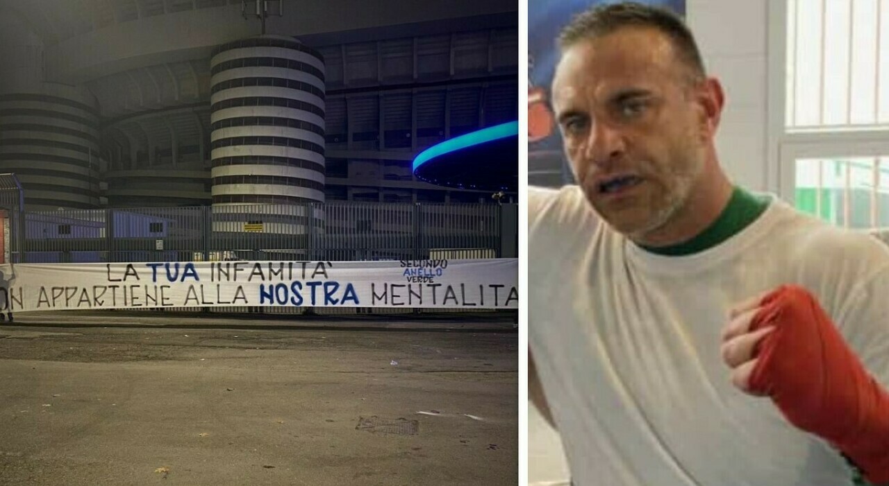 Andrea Beretta Pentito La Curva Nord Risponde Con Uno Striscione La