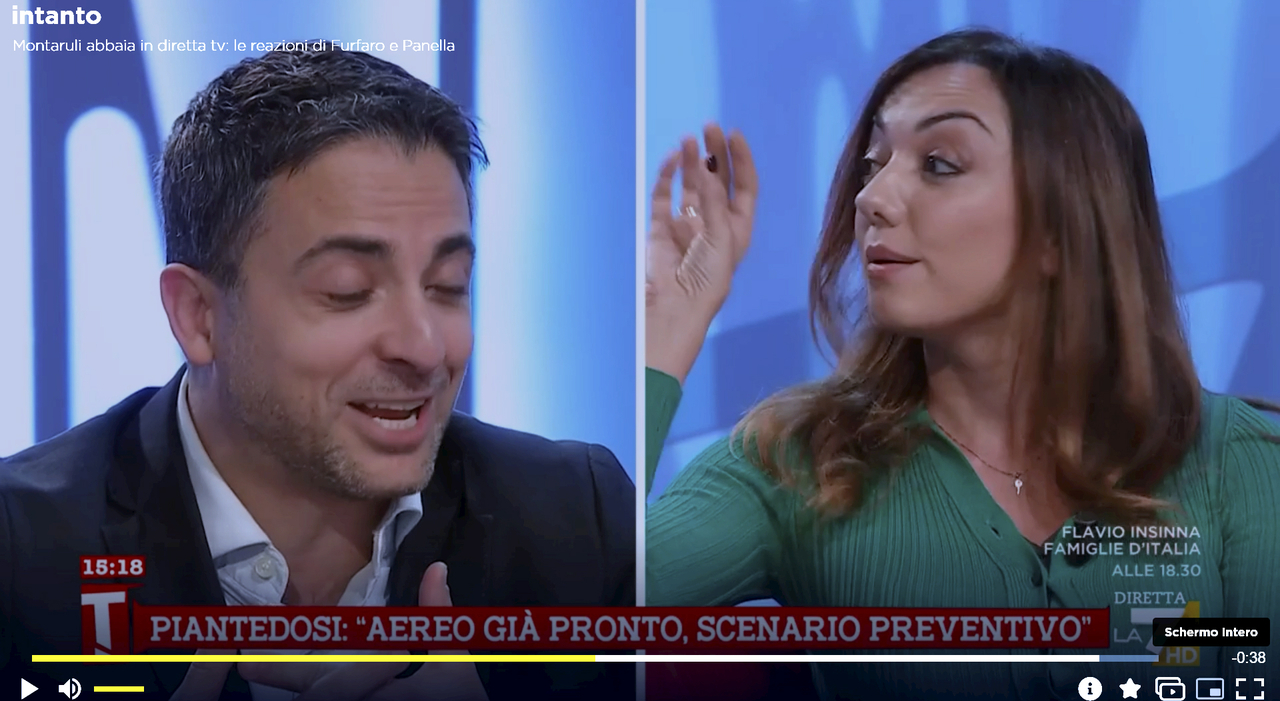 Augusta Montaruli e il bau bau a Marco Furfaro in tv chi è la