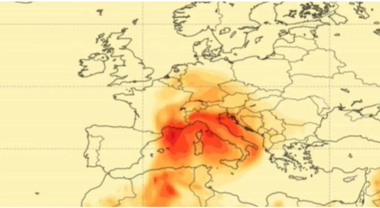 Perché il cielo è giallo Cosa sta succedendo anche sulle Marche e