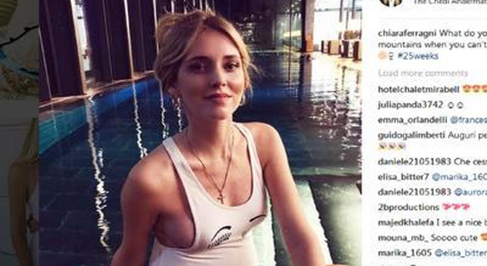 Chiara Ferragni mostra il pancino e i fan esultano Allora è vero