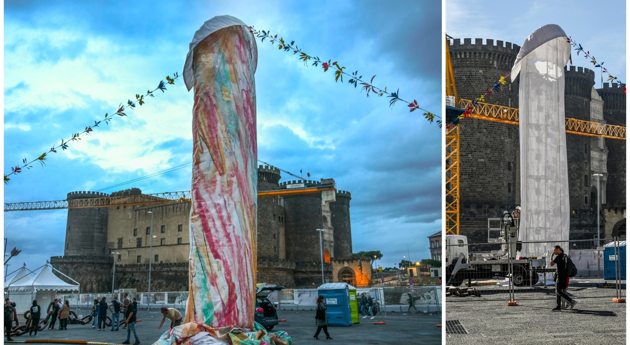 Napoli In Piazza Municipio L Ultima Opera Di Gaetano Pesce La Forma