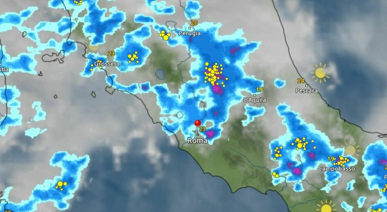 Previsiones Meteorológicas Adversas para Roma Lluvias Intensas en el