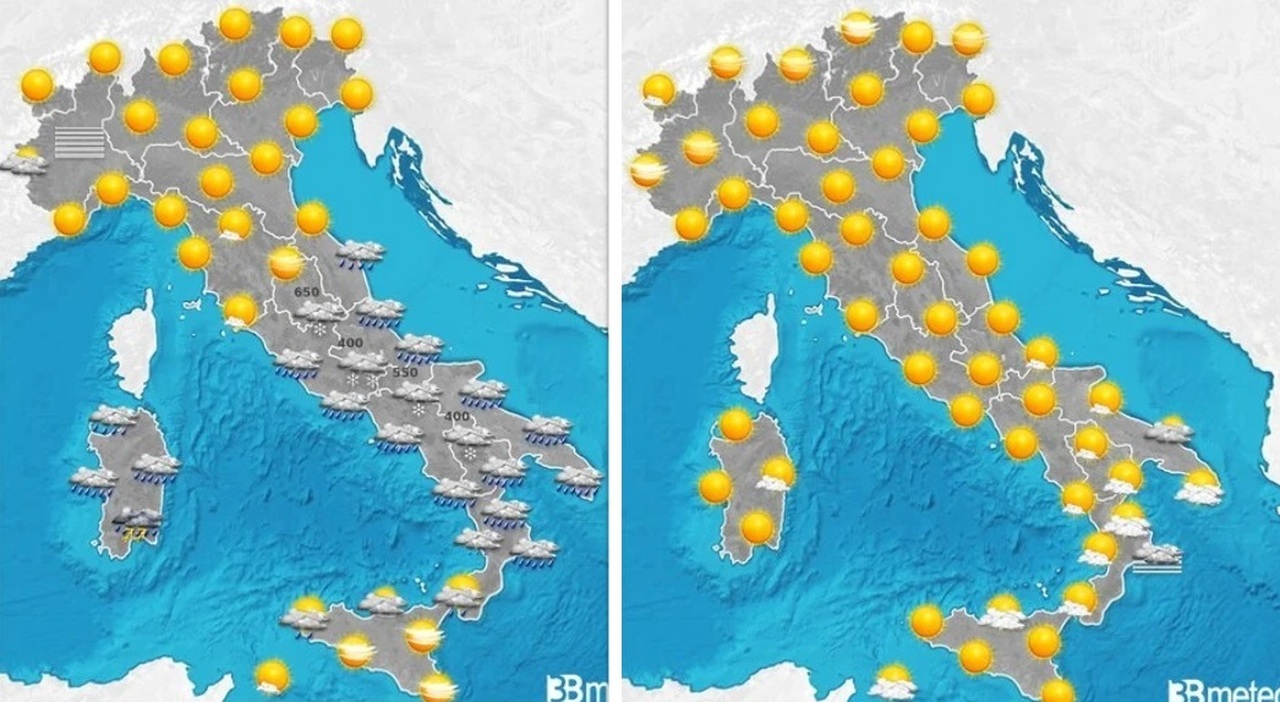 Meteo Weekend Con Calo Termico E Neve In Collina Raffiche Di Vento E