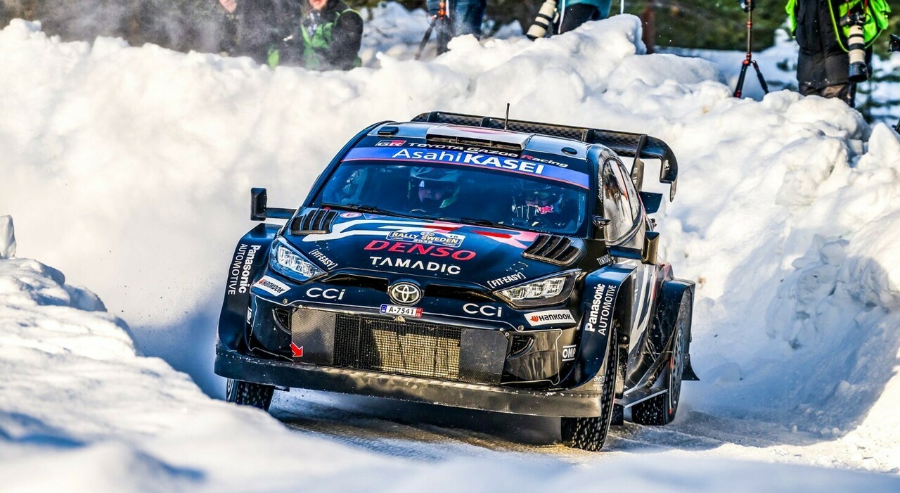 Wrc Le Toyota Di Evans E Katsuta Sempre In Testa Al Rally Di Svezia A