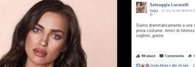 «Irina troppo bella, levatela
dai co***»: l'appello
di Selvaggia Lucarelli