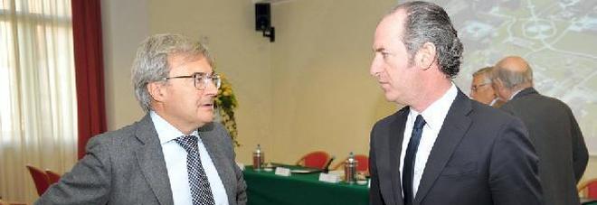 Domenico Mantoan e Luca Zaia Domenico Mantoan e Luca Zaia