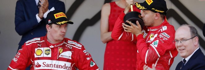 Le due Ferrari davanti a tutti a Montecarlo