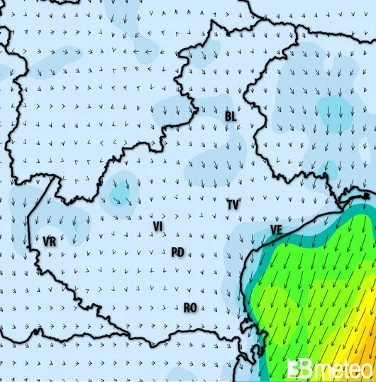 Maltempo Allerta Vento Forte Nel Veneziano Nel Basso Trevigiano E In