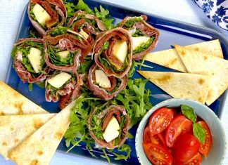 Rotolini di prosciutto crudo: l’antipasto facile, veloce e senza cottura
