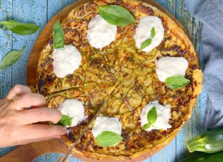 Tarte tatin di zucchine con stracciatella: la torta salata rovesciata facilissima