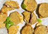 Medaglioni di melanzane al forno: croccanti fuori e filanti dentro Medaglioni di melanzane