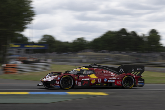 Ferrari alla 24 di le mans 2025