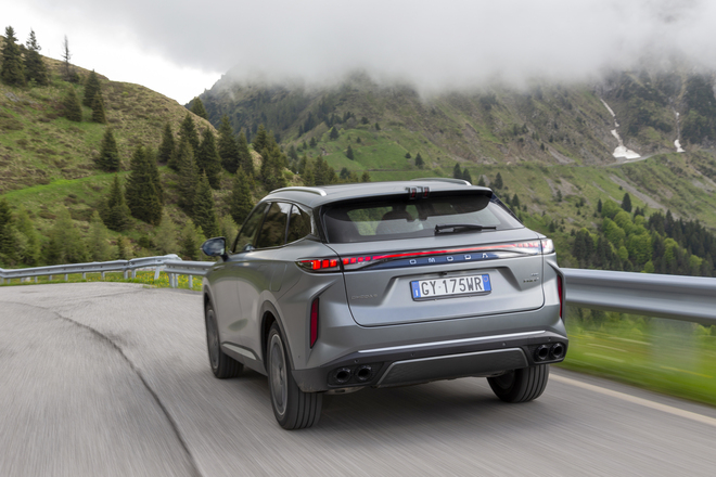 Omoda 9 Super Hybrid System, l’ammiraglia sostenibile