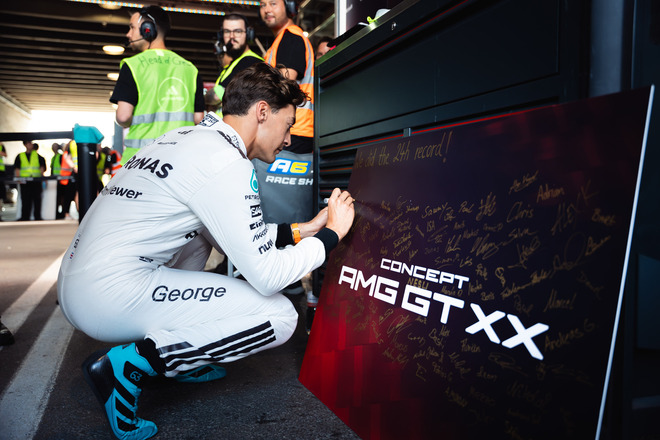 AMG GT XX concept a Nardò