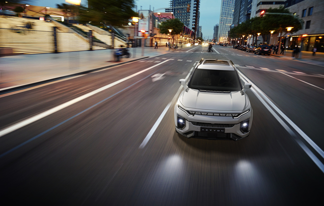 Actyon HEV, il Suv full-hybrid di KGM