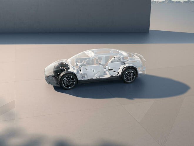 XPENG P7 Plus, la fastback elettrica