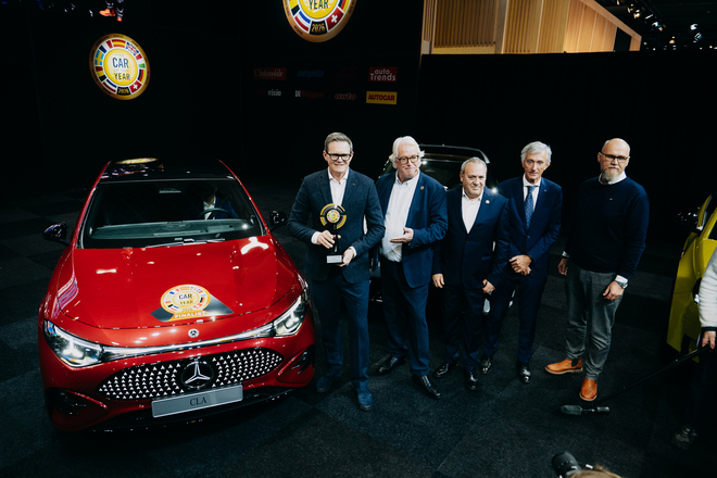 Mercedes CLA è Auto dell'Anno 2026