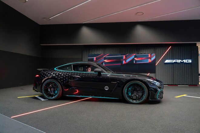 Mercedes AMG GT 63 PRO 4MATIC+ di Kimi Antonelli