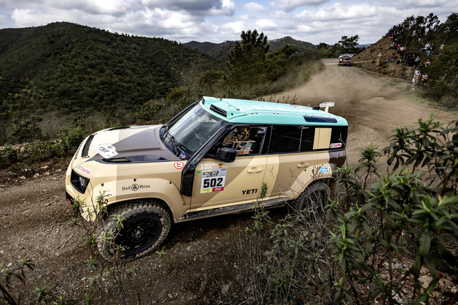 Defender Rally trionfa al Rally‑Raid Portugal 2026 nella classe Stock