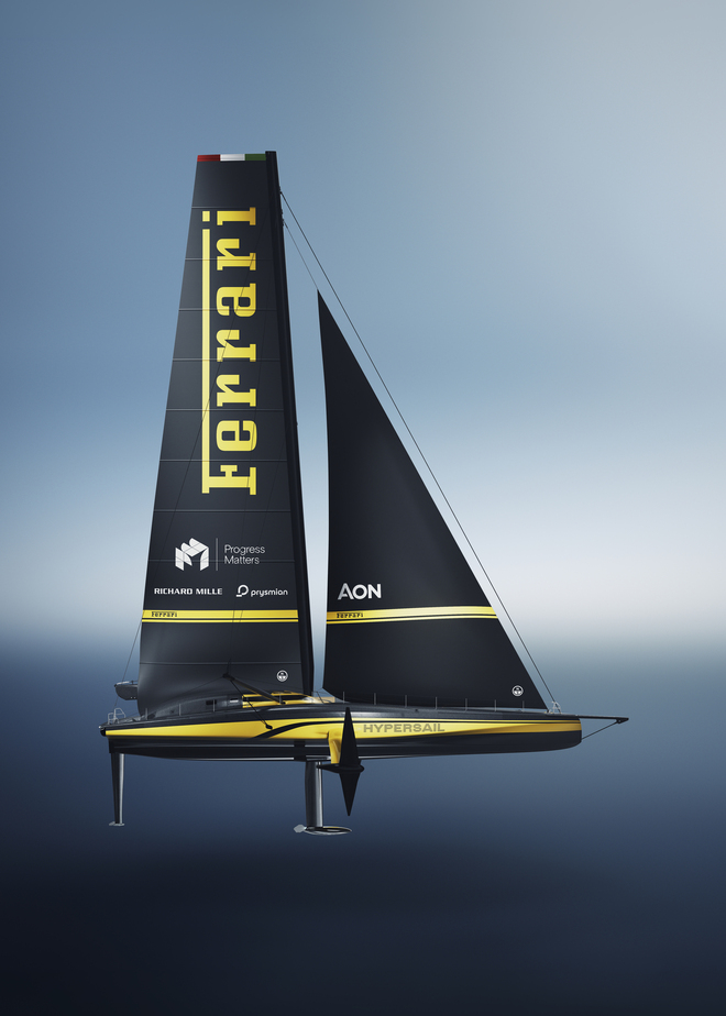 ​Ferrari svela la livrea di Hypersail