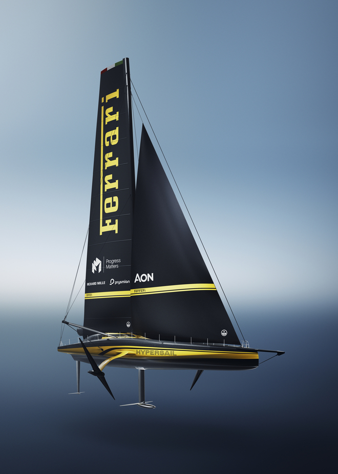 ​Ferrari svela la livrea di Hypersail