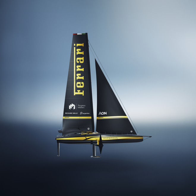 ​Ferrari svela la livrea di Hypersail