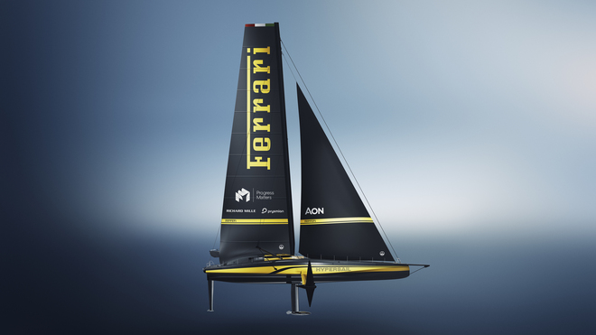 ​Ferrari svela la livrea di Hypersail