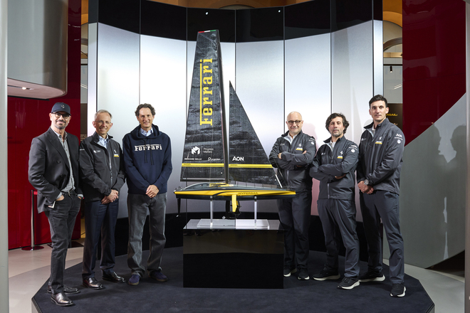 ​Ferrari svela la livrea di Hypersail