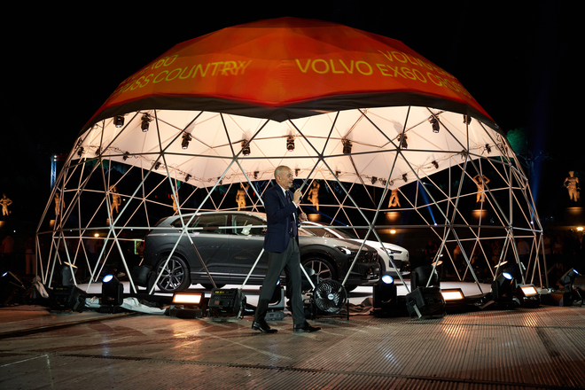 Volvo, all Foro Italico la “premiere” romana di EX60 e EX60 Cross Country