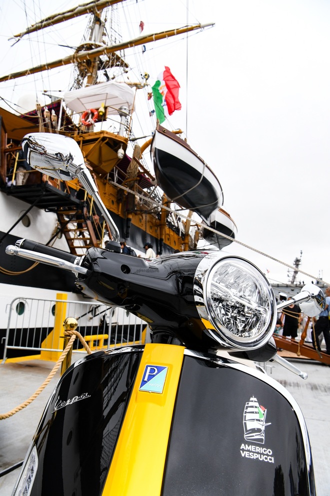 Vespa e Amerigo Vespucci insieme: due icone italiane si incontrano a New York