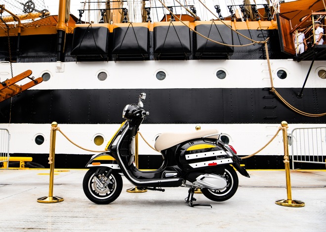 Vespa e Amerigo Vespucci insieme: due icone italiane si incontrano a New York