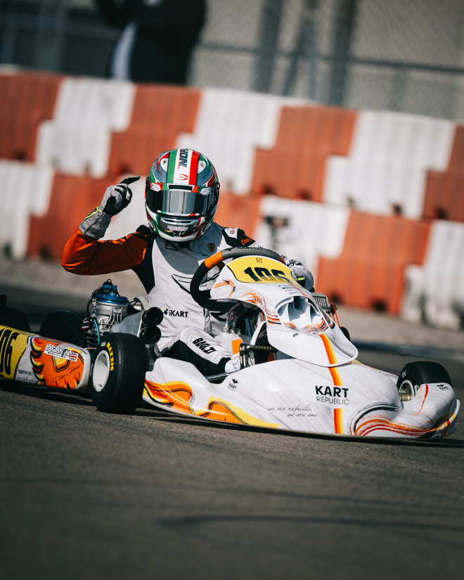 Noah Baglin e Will Green (Kart Republic) conquistano il doppio titolo europeo FIA Karting
