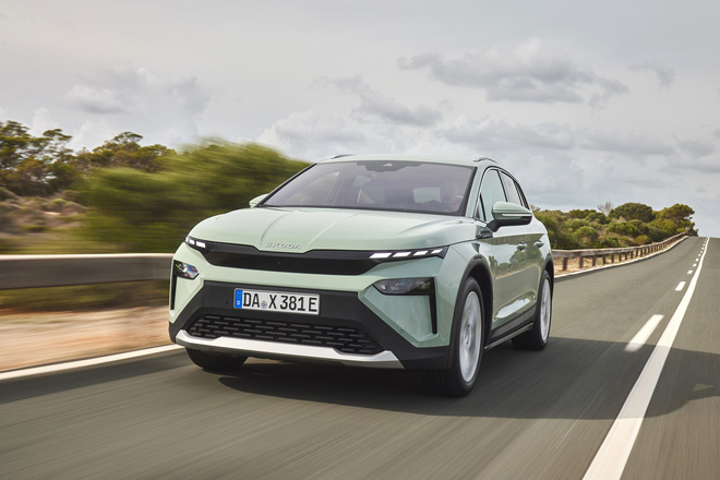 Skoda Elroq il nuovo suv compatto elettrico