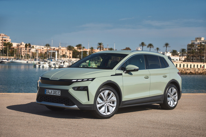 Skoda Elroq il nuovo suv compatto elettrico