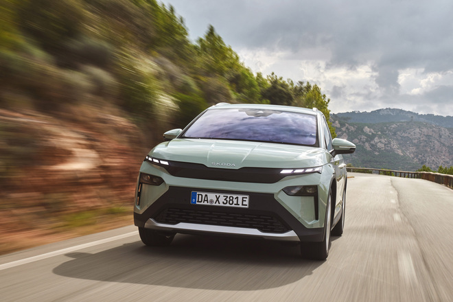 Skoda Elroq il nuovo suv compatto elettrico