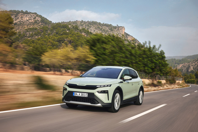 Skoda Elroq il nuovo suv compatto elettrico