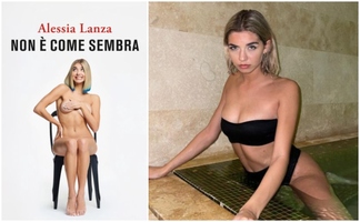 Alessia Lanza, la tiktoker nuda sulla copertina del suo primo ...