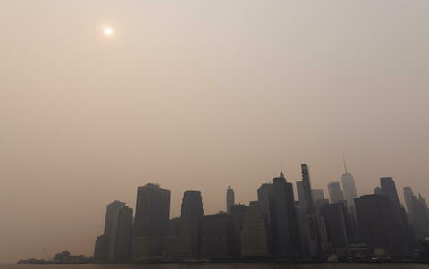 Qualità dell'aria di New York: cosa sta succedendo dopo gli incendi in  Canada