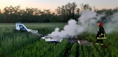 Ultraleggeri precipitano vicino Roma feriti piloti dell Aeronautica