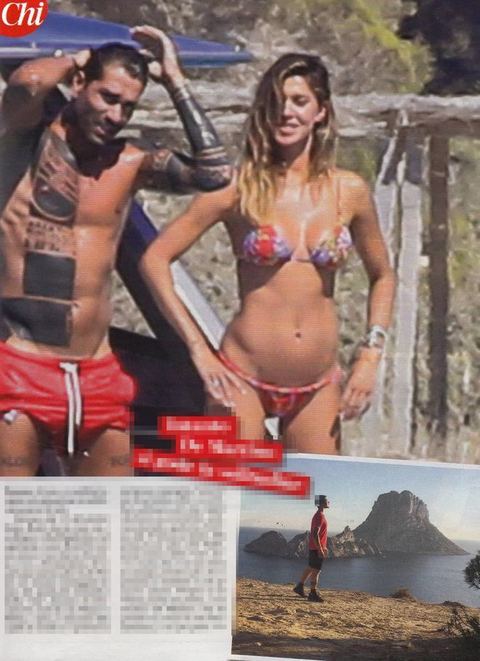 Belen Rodriguez e Marco Borriello l amore continua Stanno