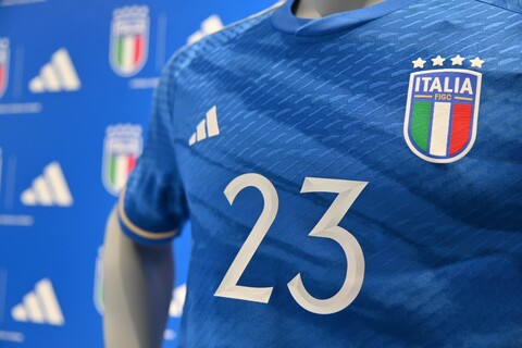 Puma Maglia Calcio Ragazzo Nazionale Italia Home FIGC Azzurri