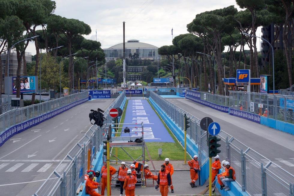 Gran Prix formula E Roma Eur in attesa delle prove ufficiali 