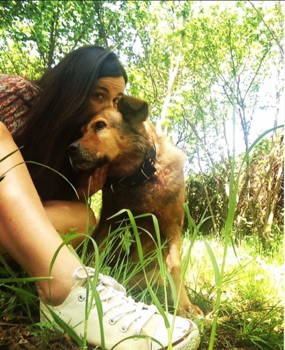 io & Nala e le domeniche in giardino