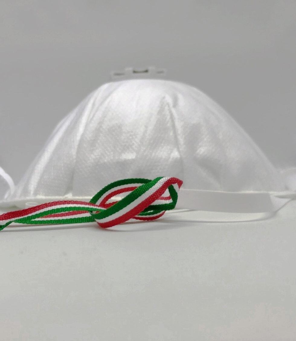 In giro con la mascherina non abbiamo volto, a casa siamo tutti italiani 