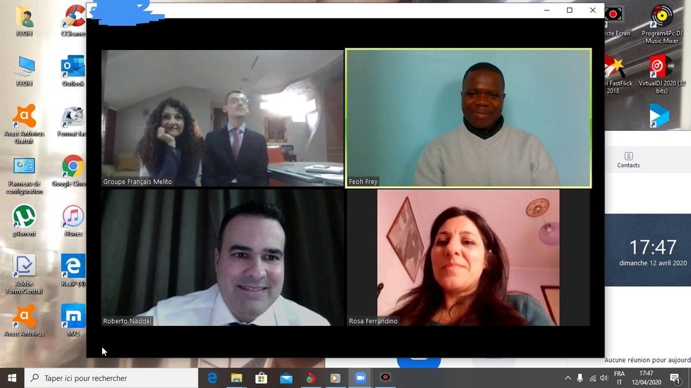 La mia video conferenza